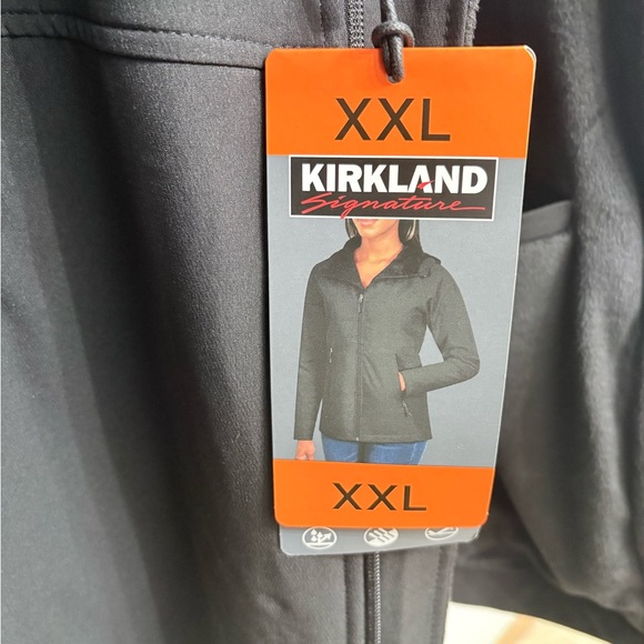 Kirkland Women's Signature Charcoal Fleece Jacket - NWT - Picture 3 of 5